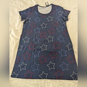 NWT Avenue Body Star Sleep Shirt